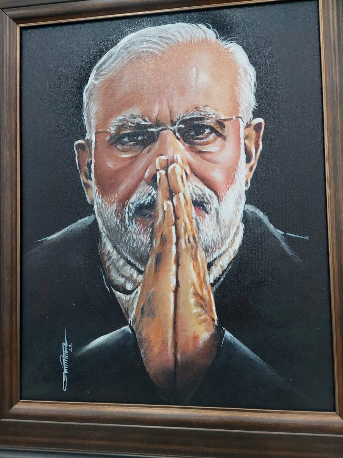 75 Portraits of Shri Narendra Modi Unveiled in Unique Tribute