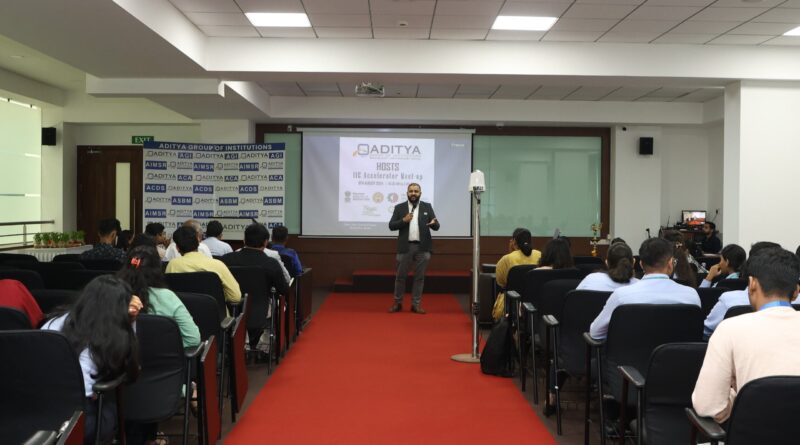 Aditya Group of Institutions and AICTE jointly hosts successful IIC accelerator Meet-Up to foster networking, partnership, and collaboration opportunities