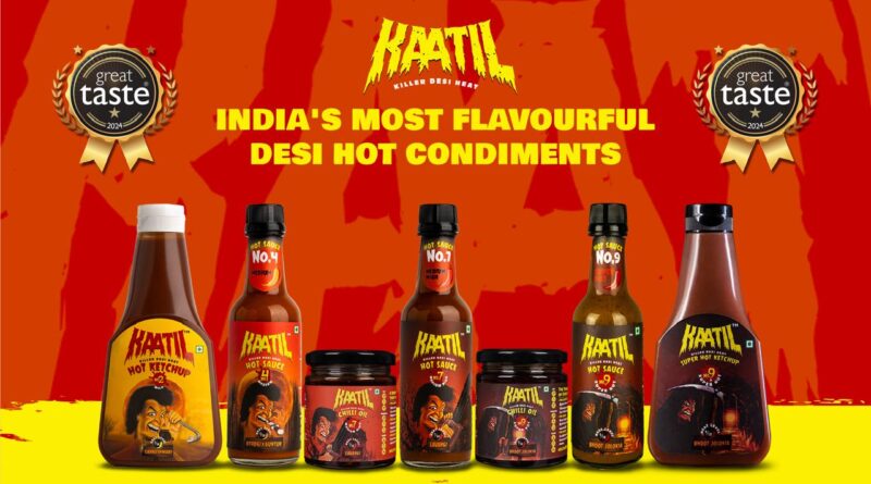 Homegrown Hot Condiments Brand ‘Kaatil’ Bags Early-Stage Funding Led by Prajay Advisors and strategic investors