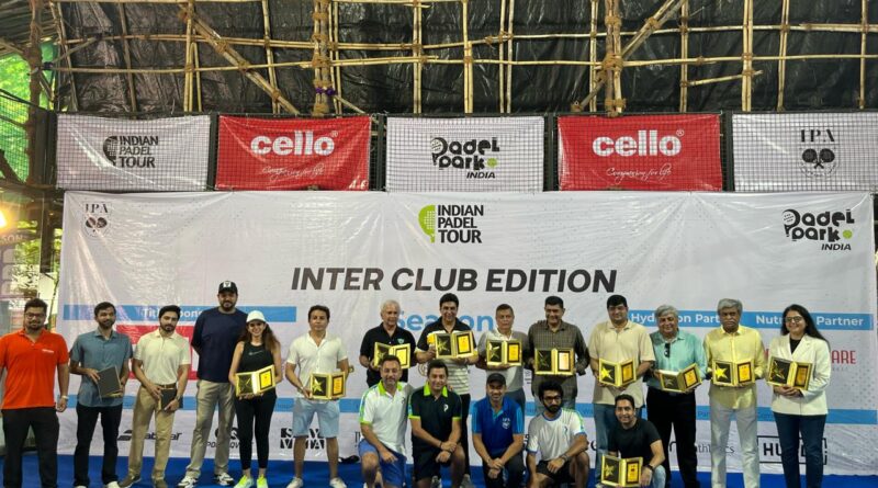 Padel Park India and Indian Padel Academy host their first Inter Club Tournament