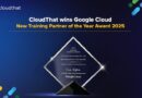 CloudThat Wins Google Cloud New Training Partner of the Year Award 2025