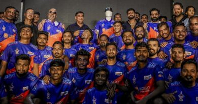 Cricketer Shreyas Iyer Unveils SoBo Mumbai Falcons Yoddhas Jersey and Flags Off 13 Player Contracts to Empower Emerging Talent