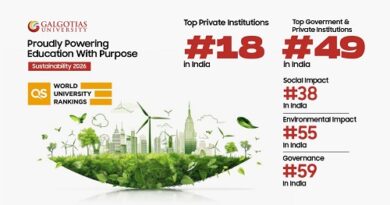 Galgotias Among India&apos;s Top Institutions in QS Sustainability 2026 Rankings