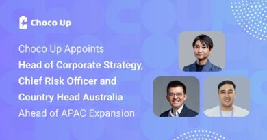 Choco Up Appoints Head of Corporate Strategy, Chief Risk Officer, and Country Head Australia Ahead of APAC Expansion