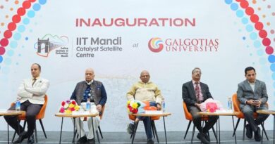 Galgotias University Inaugurates IIT Mandi Catalyst Satellite Centre, Signs MoUs to Strengthen India's Startup Ecosystem