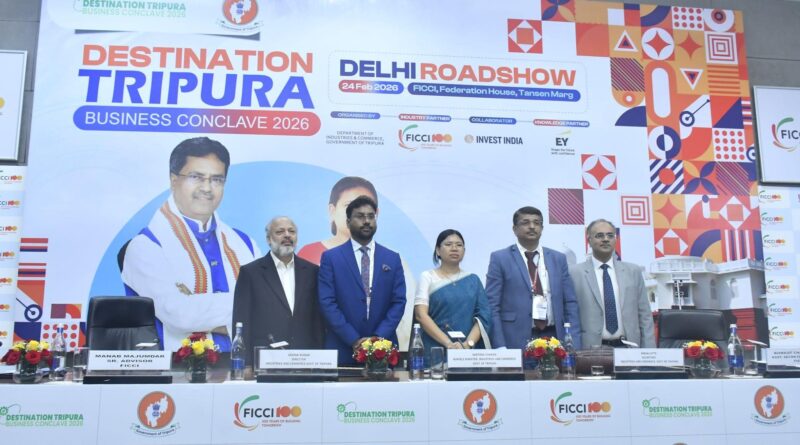 Destination Tripura – Business Meet 2026 Investors' Roadshow Successfully Held in New Delhi