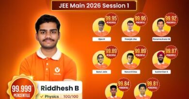 Vedantu Delivers Standout JEE Main 2026 Results with 1292 Students Scoring Above 90 Percentile