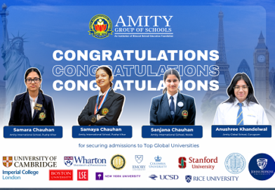 Amity Students Achieve Outstanding Global Selections to Ivy League and Top Global Universities