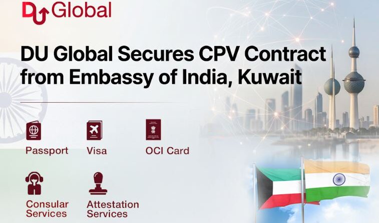 Dudigital Global Limited Secures CPV Services Contract from Embassy of India, Kuwait
