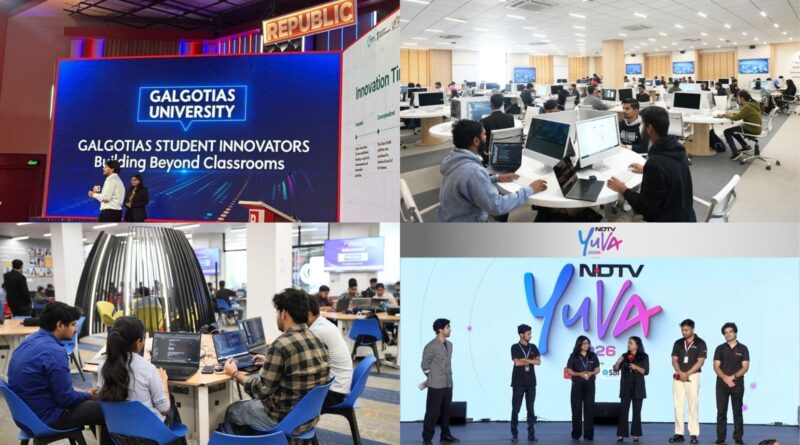 Galgotias University Launches INR 10 Crore Innovation Fund, Strengthens Startup Ecosystem for Young Founders
