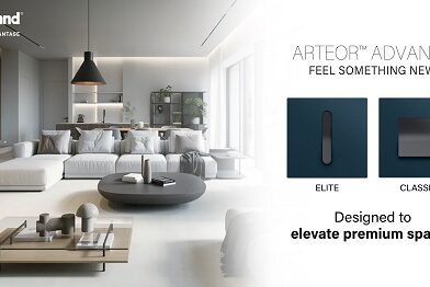 Legrand's Arteor Advance Reflects the Evolution of Premium Living through Design, Technology and Sustainability