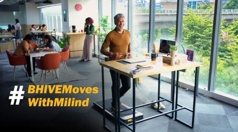 BHIVE Becomes the First Campus Workspace Company in India to Launch a Brand Film, Bringing Its Fitness-Led Vision to Life with Milind Soman