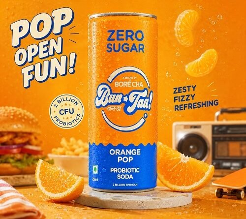 Sip the Nostalgia, Skip the Sugar: Borecha Reimagines Orange Bun-Taa! With Probiotics, Now on Instamart