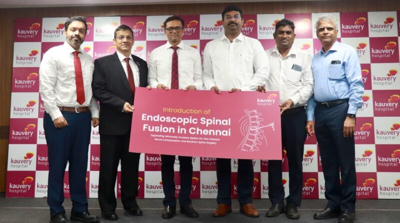 Kauvery Hospital Introduces Endoscopic Spinal Fusion in Chennai, Expanding Minimally Invasive Options for Disc Disease and Revision Spine Surgery