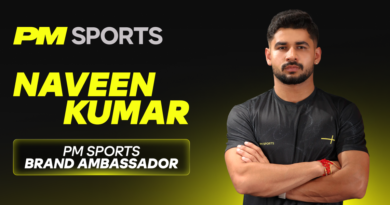 PM Sports Welcomes Kabaddi Star Naveen Kumar as Brand Ambassador