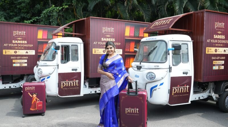 Pinit Launches Quick-Commerce Saree Platform with 45-Minute Doorstep Fulfilment