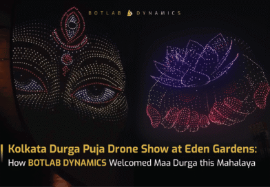 Durga Puja Drone Show by BotLab Dynamics Steals the Spotlight at Kolkata's Grand Mahalaya Celebrations