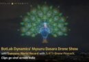 Mysuru Dasara Drone Shows by BotLab Dynamics Sets Guinness World Record with a Spectacular 3,473-Drone Peacock